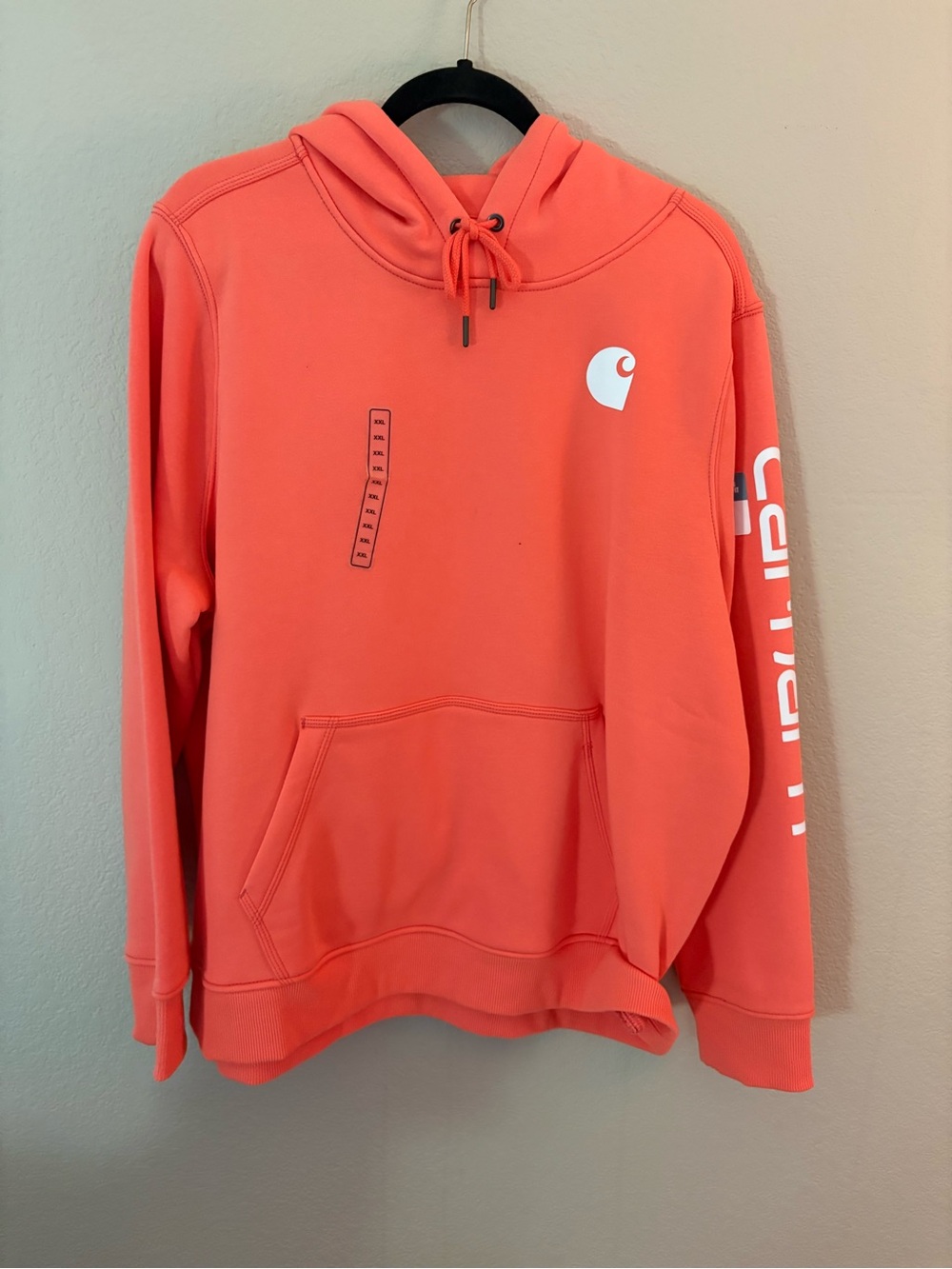Carhartt Coral Crewneck Pullover with Sleeve Logo